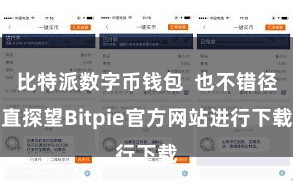 比特派数字币钱包  也不错径直探望Bitpie官方网站进行下载