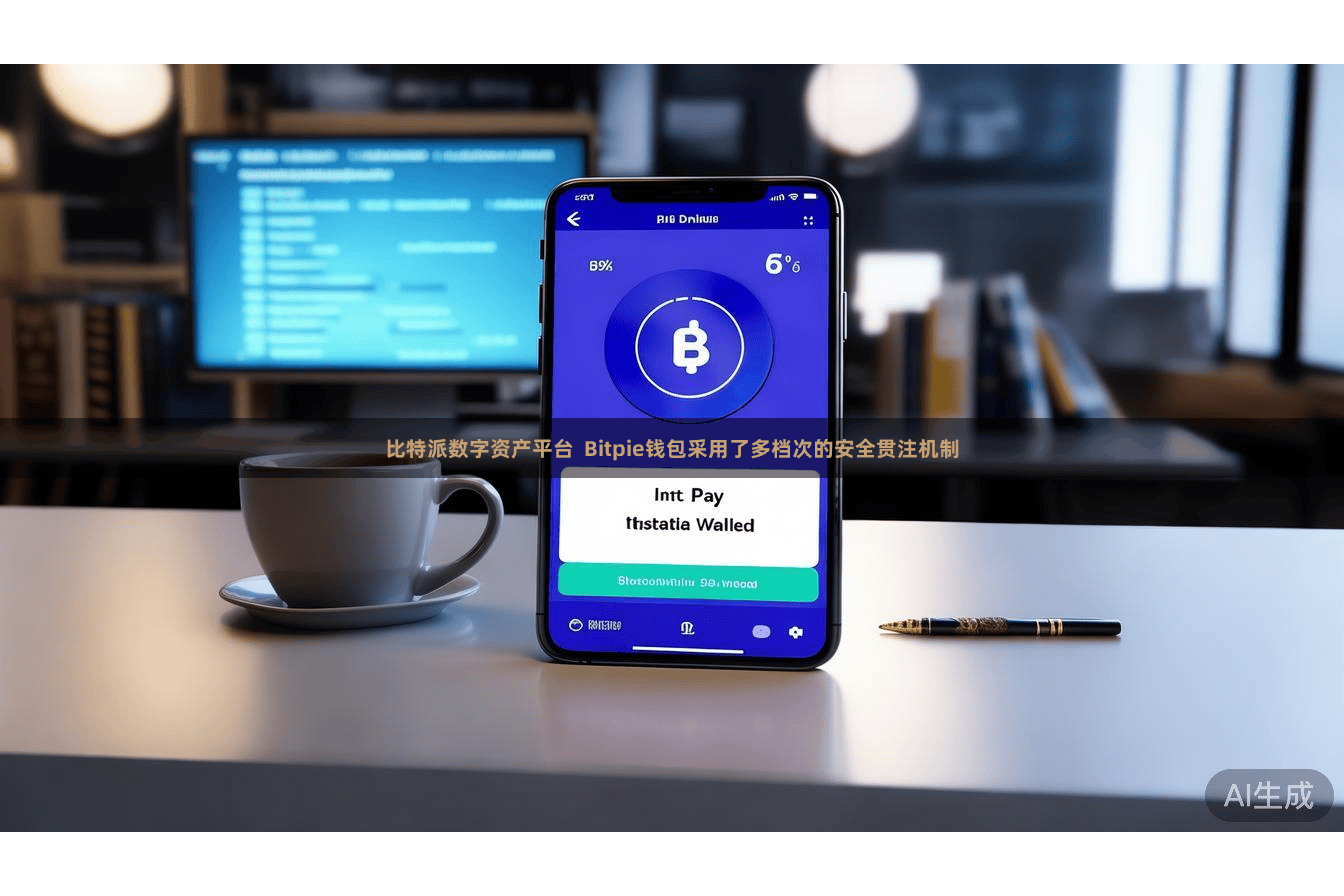 比特派数字资产平台 Bitpie钱包采用了多档次的安全贯注机制