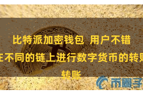比特派加密钱包 用户不错在不同的链上进行数字货币的转账
