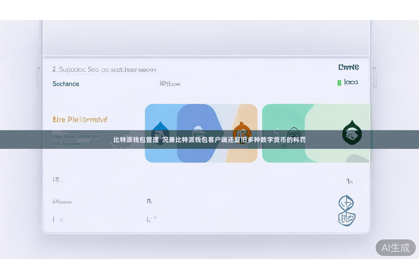 比特派钱包管理  况兼比特派钱包客户端还复旧多种数字货币的科罚